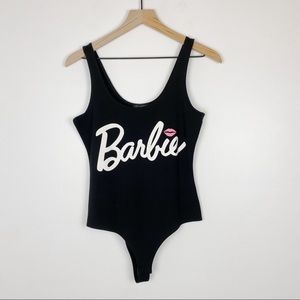 Black Barbie bodysuit size medium